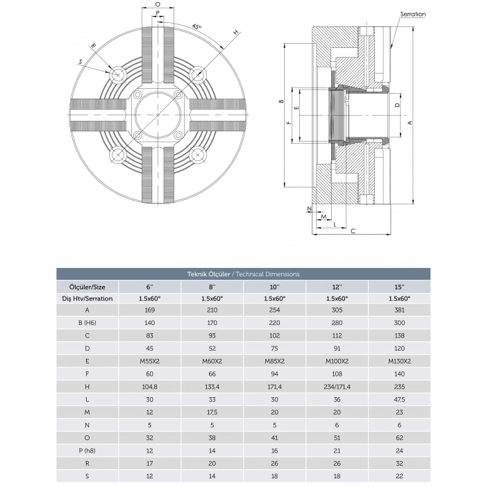 4 Ayaklı Açık Merkez Hidrolik Ayna Standart Model