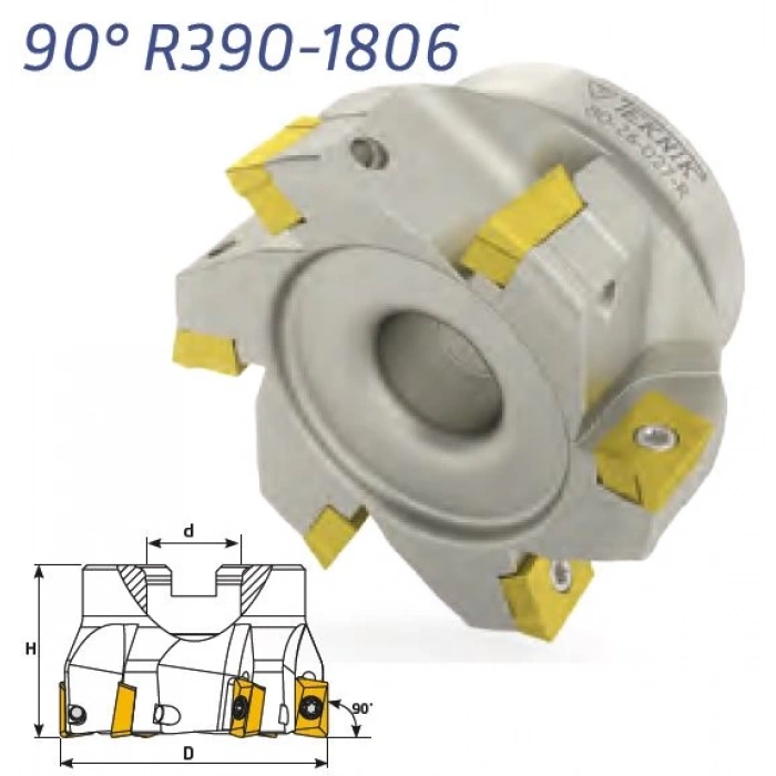 90° R390 1806 Tarama Kafası