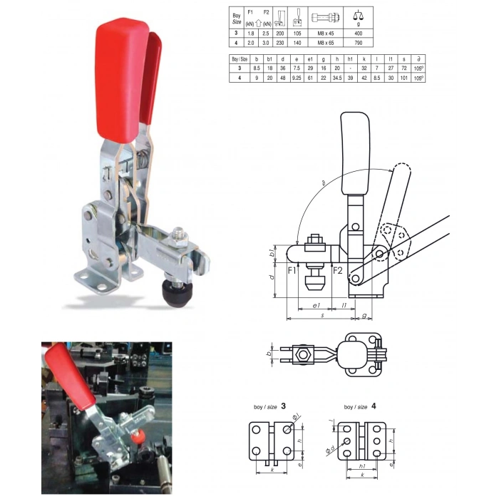 M10S/800S ÇİZMAK BAĞLAMA ELAMANI