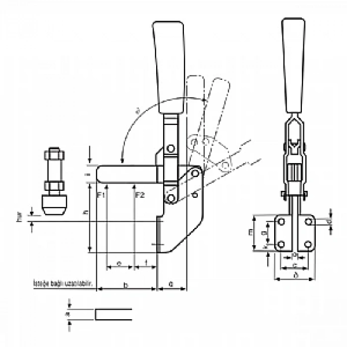 M12L/803L ÇİZMAK BAĞLAMA ELAMANI