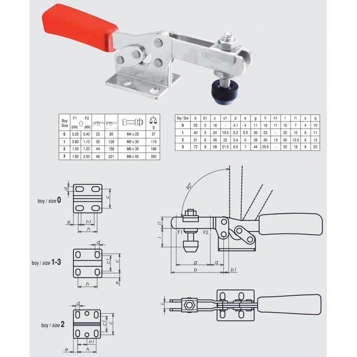 M20P/830P ÇİZMAK BAĞLAMA ELAMANI