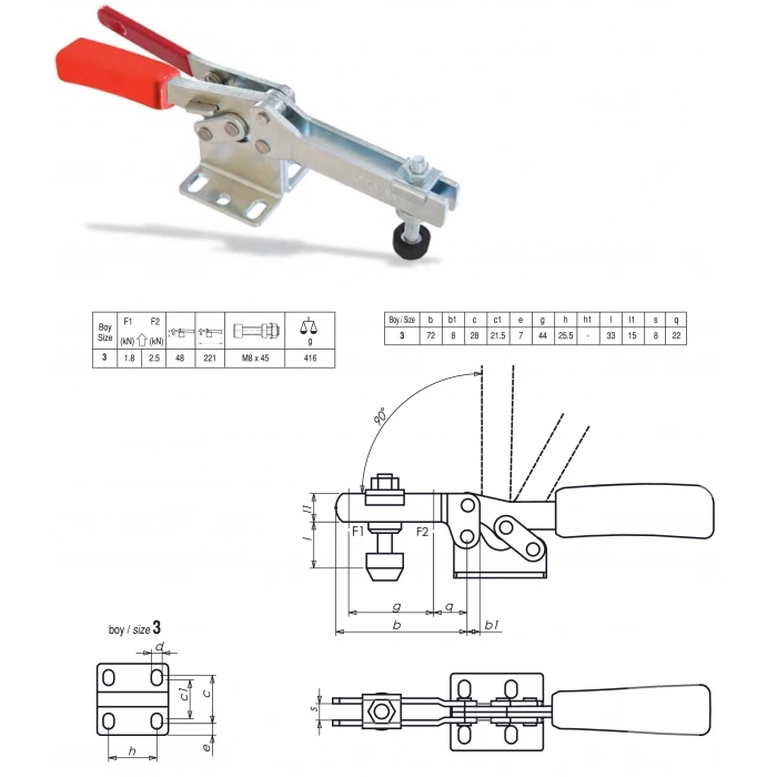 M20S/830S - 3 ÇİZMAK BAĞLAMA ELAMANI