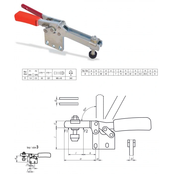 M21S/832S - 3 ÇİZMAK BAĞLAMA ELAMANI
