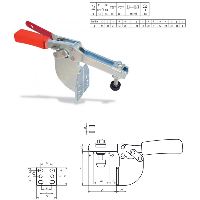 M22S/833S - 3 ÇİZMAK BAĞLAMA ELAMANI