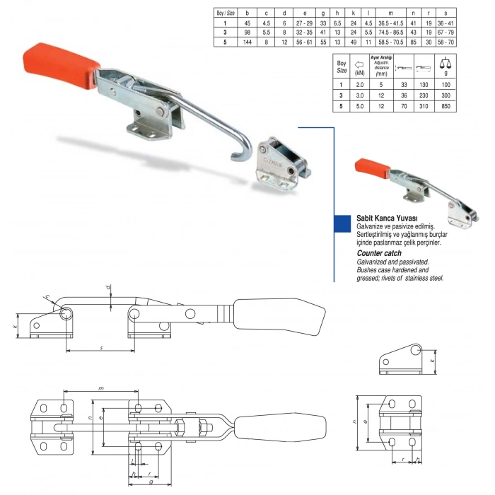 M46/847 ÇİZMAK BAĞLAMA ELAMANI