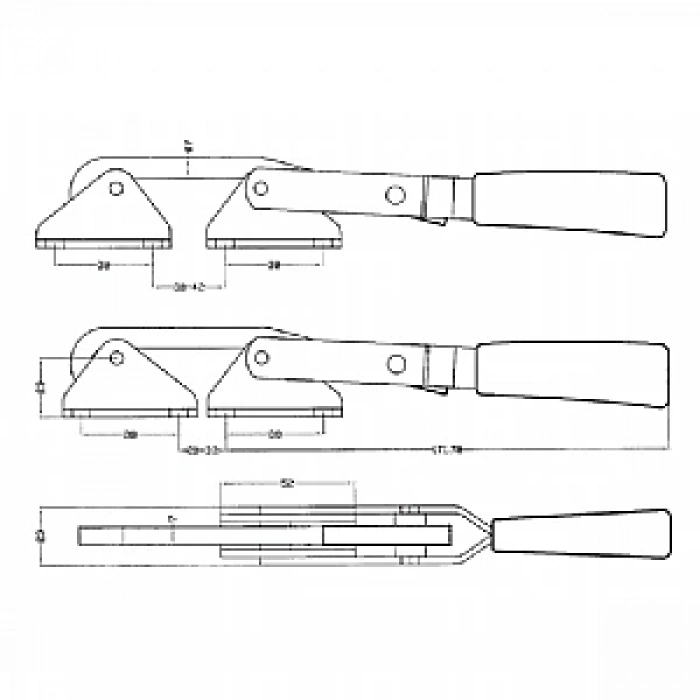 M46K/847K - 3 ÇİZMAK BAĞLAMA ELAMANI