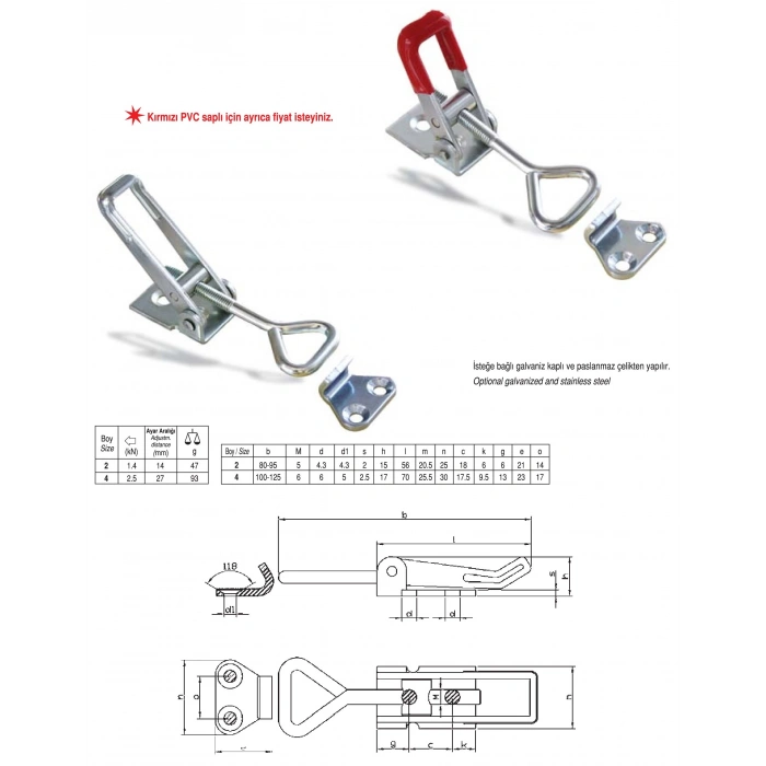 M52/846AK ÇİZMAK BAĞLAMA ELAMANI