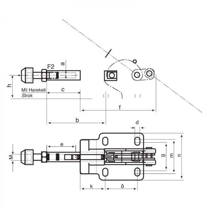 M64/842 ÇİZMAK BAĞLAMA ELAMANI