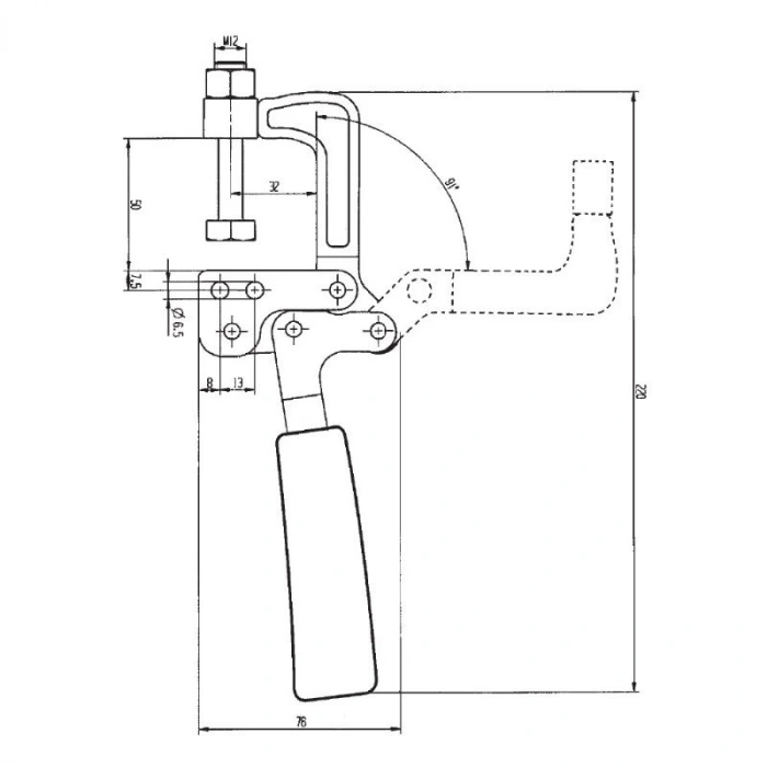 M70/870 - 4 ÇİZMAK BAĞLAMA ELAMANI