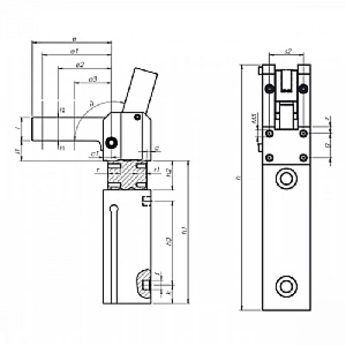 P10/628M/20 PNÖMATIK BAĞLAMA ELAMANI