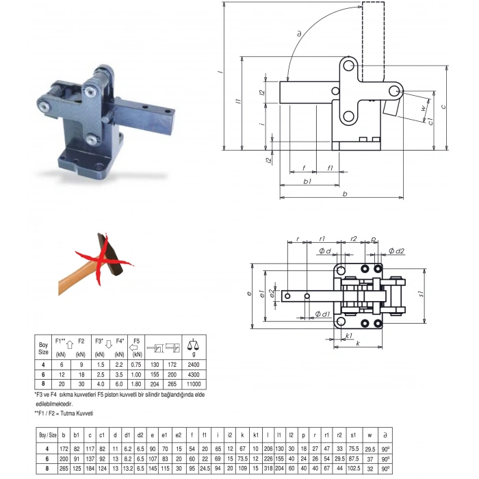 P63/816C BAĞLAMA ELAMANI