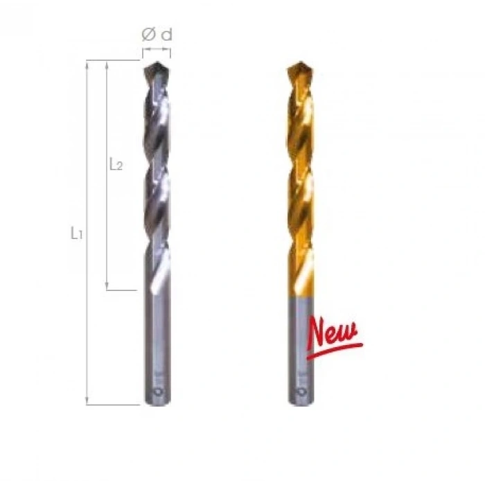 Silindirik Saplı Matkap Ucu DIN338