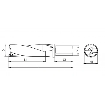 DRILL WCM. D3 Delik Delme