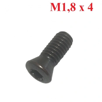 M1,8 x 4 KATER CİVATASI TORX UÇLU