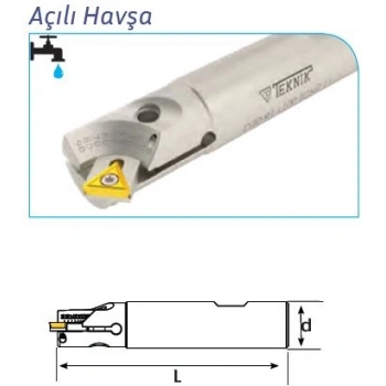 Takma Uçlu Açılı Havşa