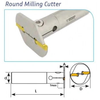 Takma Uçlu T freze MGM....