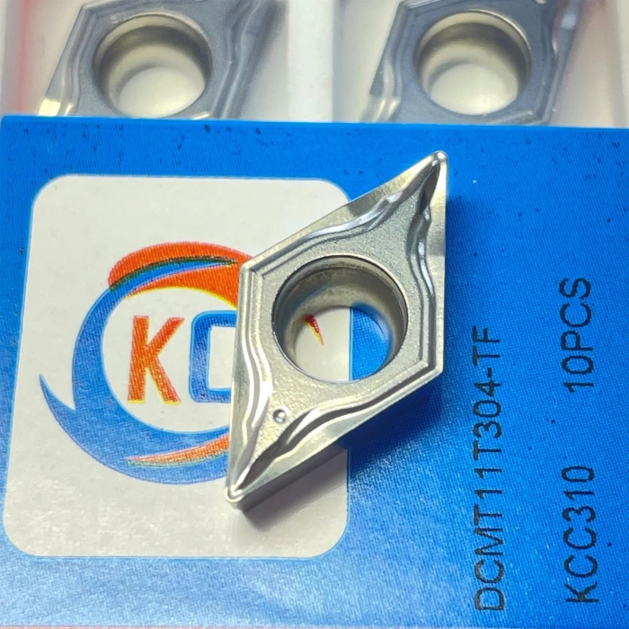DCMT 11T304 TF KCC310 ( Cermet elmas uç )