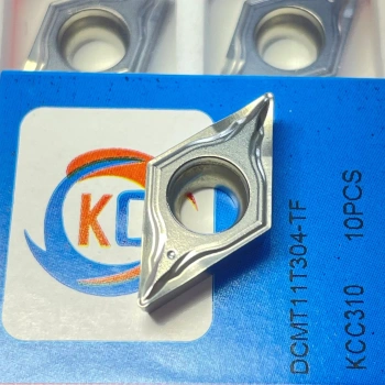 DCMT 11T304 TF KCC310 ( Cermet elmas uç )