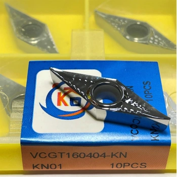 VCGT 160404 KN KN01 ( ALÜMİNYUM - BAKIR VB. TORNALAMA )