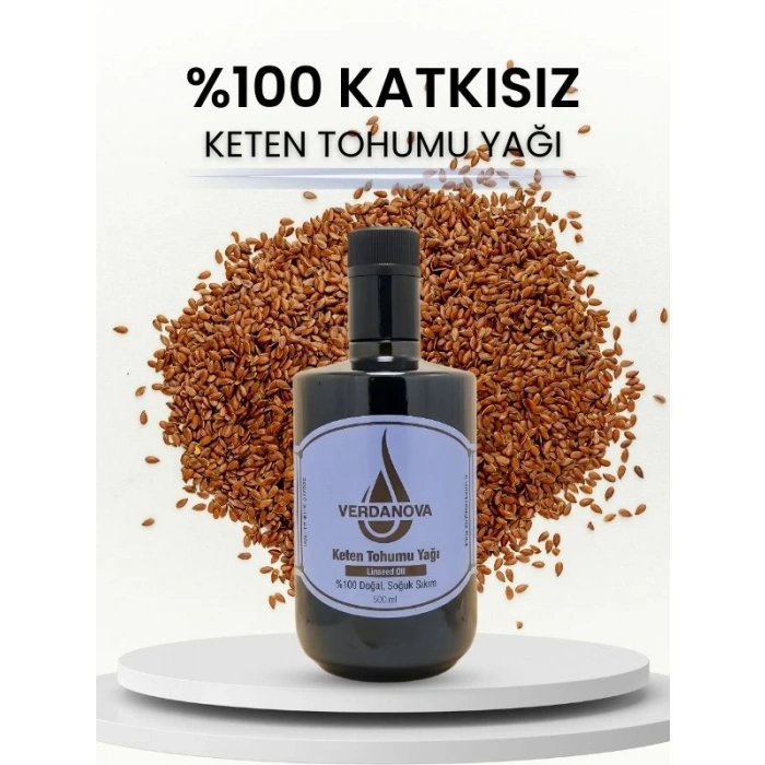 KETEN TOHUMU YAĞI 500-250 ml.