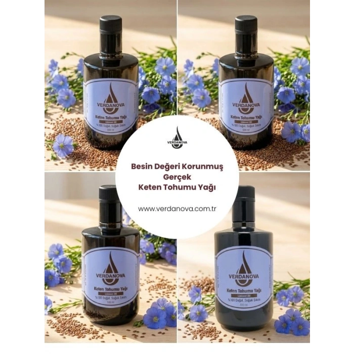 KETEN TOHUMU YAĞI 500-250 ml.