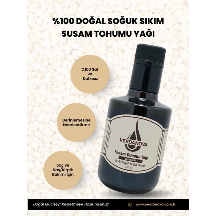 SUSAM YAĞI 500-250 ml.