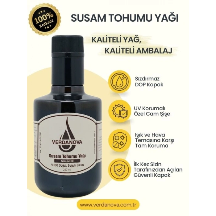SUSAM YAĞI 500-250 ml.
