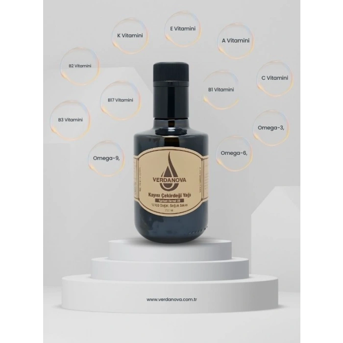 KAYISI ÇEKİRDEĞİ YAĞI 500-250 ml.