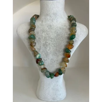 Şekilsiz Akik Kolye