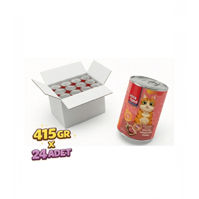 DANA ETLİ YETİŞKİN KEDİ MAMASI 415 g