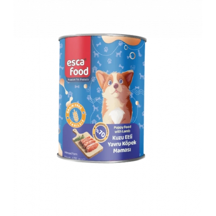 KUZU ETLİ YAVRU KÖPEK MAMASI 415gr