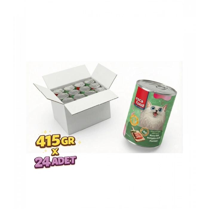 KUZU ETLİ YETİŞKİN KEDİ MAMASI 415 g