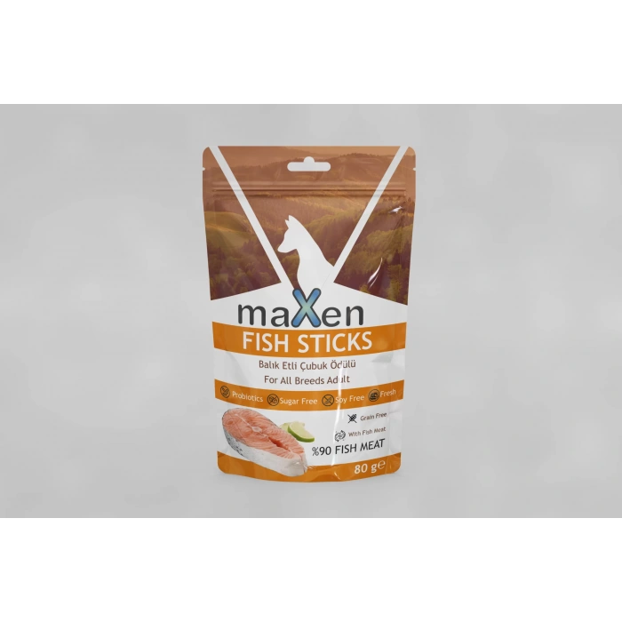 MAXEN BALIK ETLİ KÖPEK ÖDÜLÜ 80GR