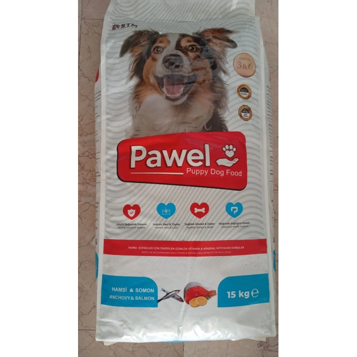 PAWEL YAVRU KÖPEK SOMONLU 15 KG MAMA