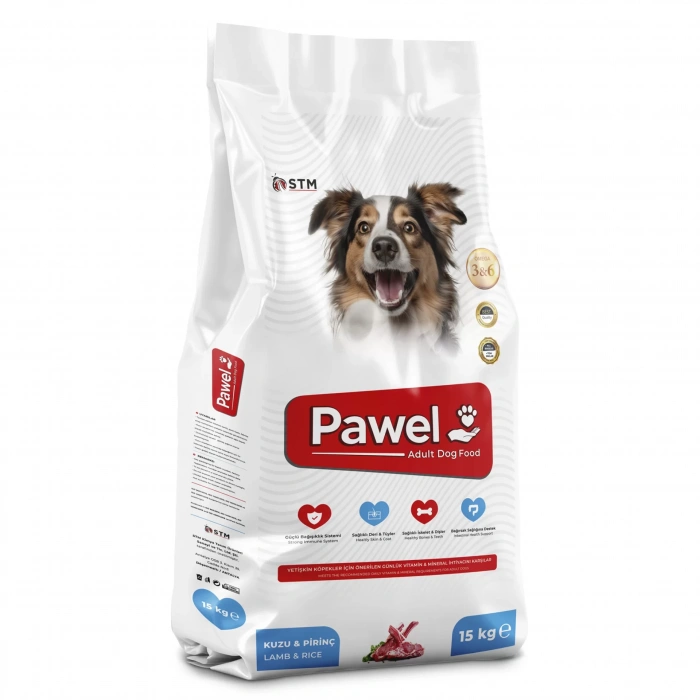 PAWEL YETİŞKİN KÖPEK KUZULU 15KG MAMA