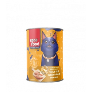 TAVUK ETLİ YETİŞKİN KEDİ MAMASI 415gr