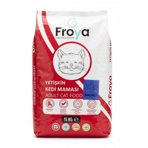 FROYA YETİŞKİN KEDİ BALIKLI 15KG MAMA
