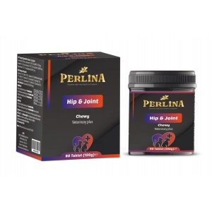 Perlina Hip & Joint Veteriner Plus Köpek Eklem Desteği, Çiğnenebilir Tablet, 80 Tablet, 120gr