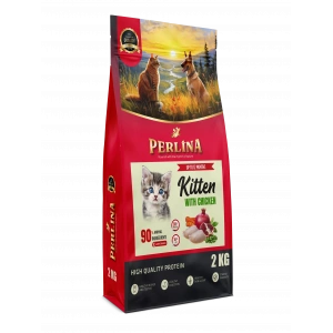 Perlina Yavru Kedi Maması, Tavuklu, Yüksek Protein, %90 Hayvansal İçerik, 2 kg