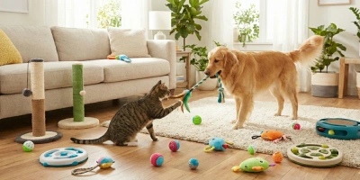 Oyuncağı Aldınız Ama Yüzüne Bakmadı mı? Kedi ve Köpekler İçin Doğru Oyuncak Seçme Rehberi