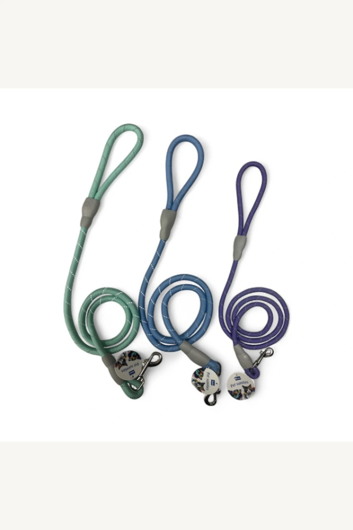 10mm x 120cm Fitil Köpek ve Kedi Gezdirme Tasması