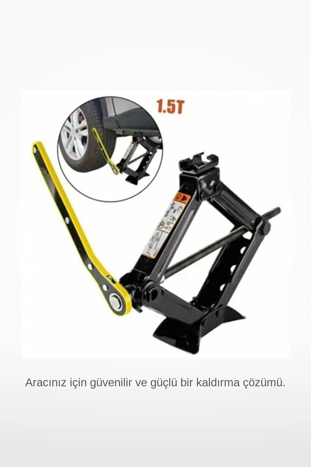 1.5 Ton Cırcır Kollu Araç Kriko