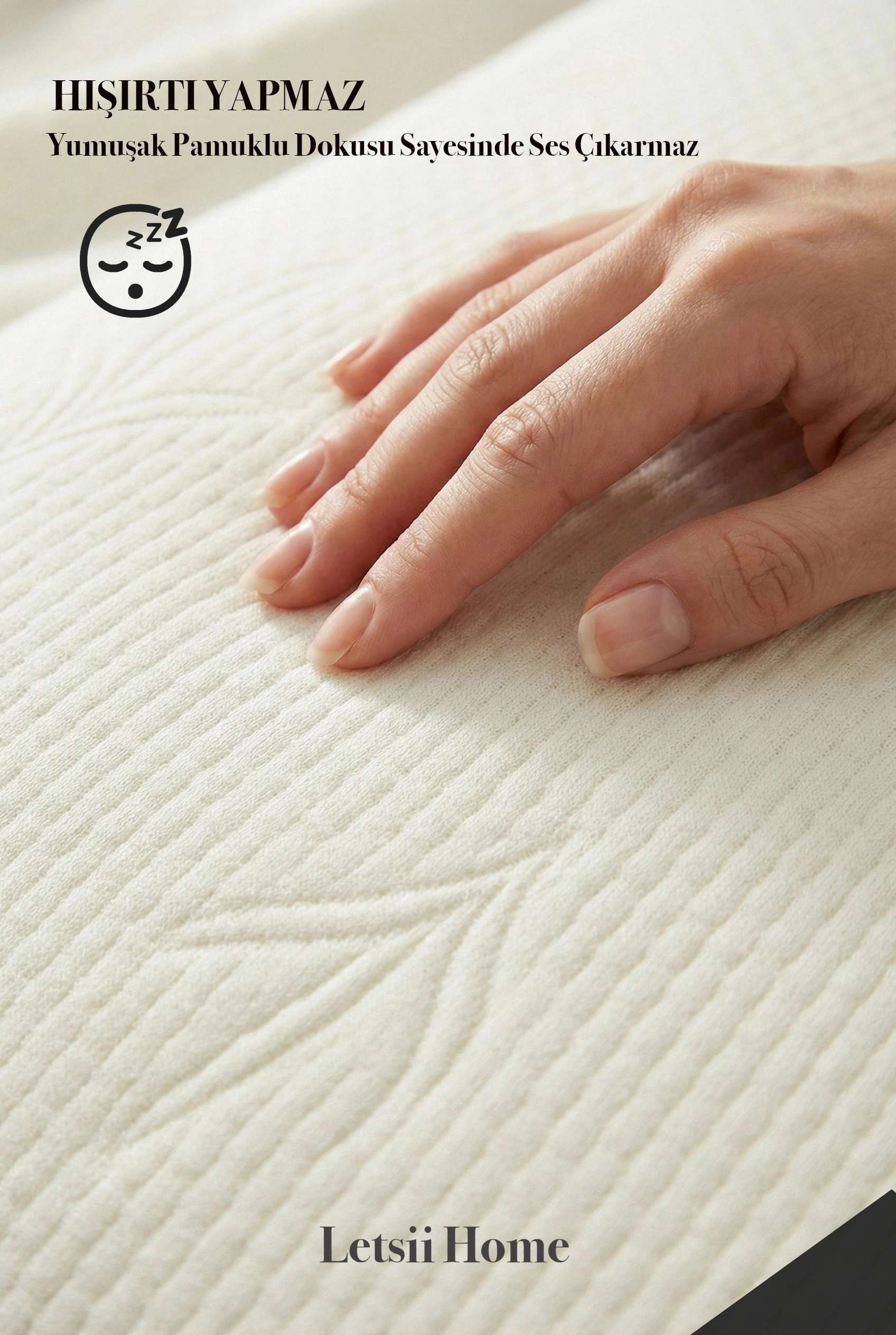 2 Adet Premium Sıvı Geçirmez Yastık Alezi | Ultra Sessiz Fermuarlı Yastık Koruyucu 50x70 cm 2li Set