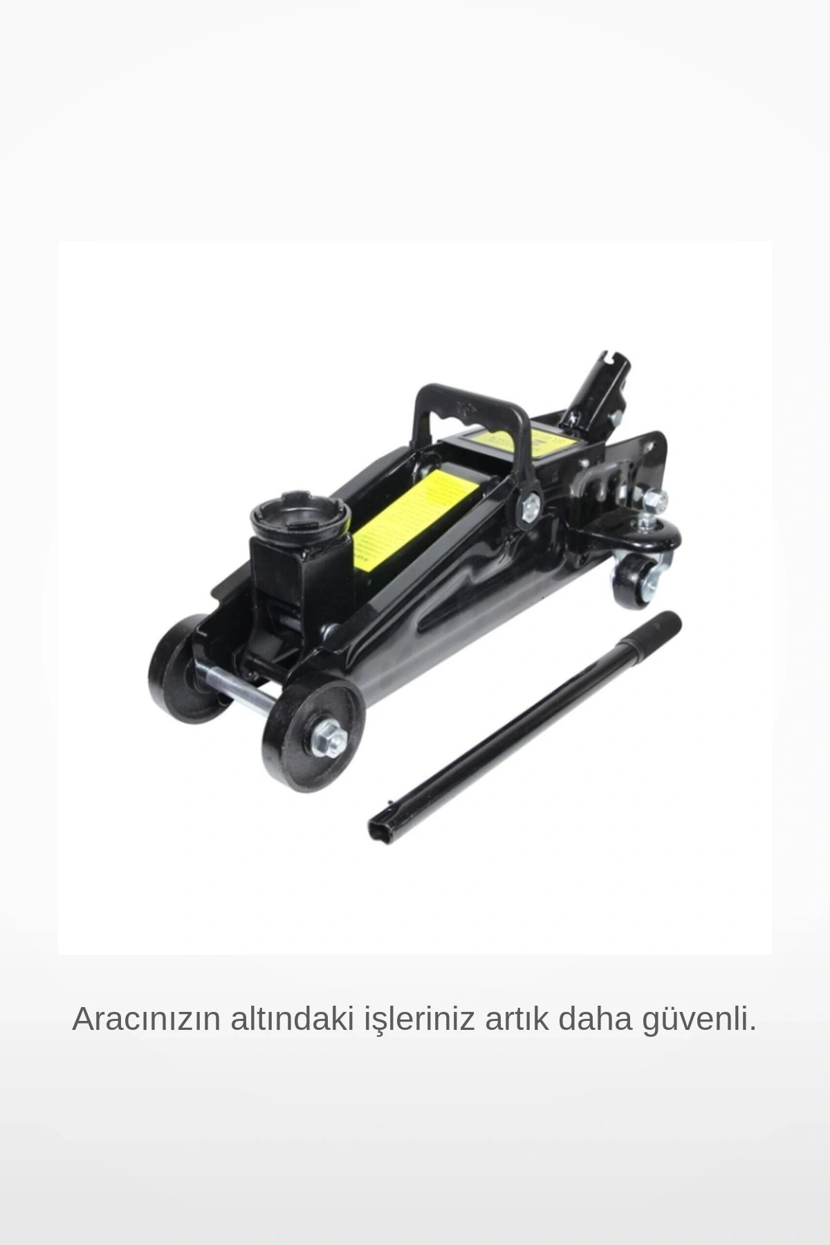 2 Ton Tekerlekli Arabalı Timsah Kriko