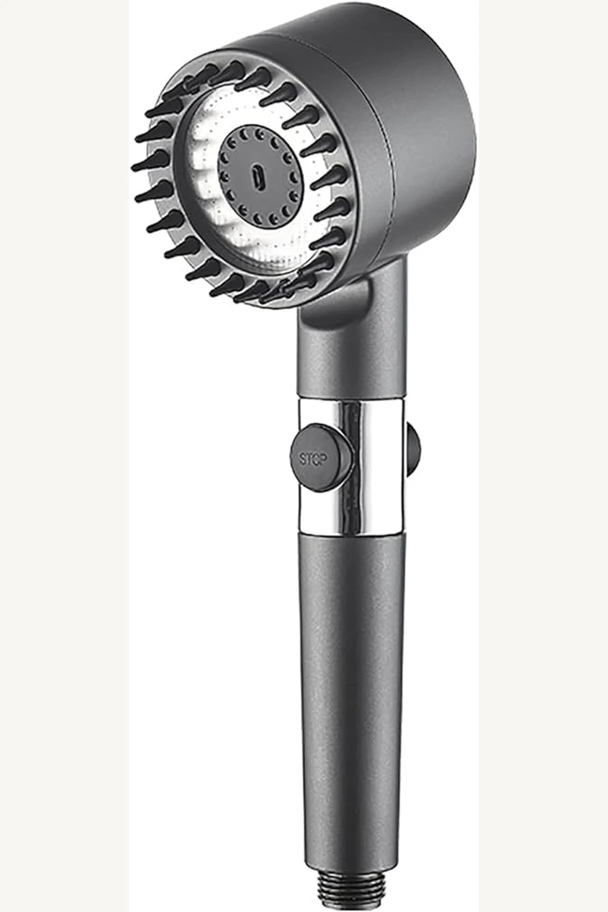 3 Modlu Masaj Özellikli Su Tasarrufu Sağlayan Filtreli Stop Düğmeli Duş Başlığı