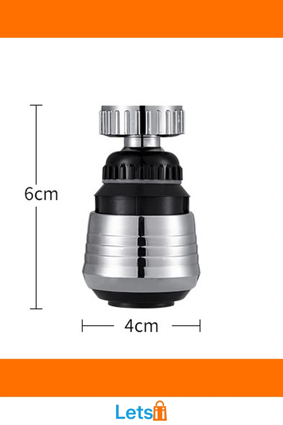 360° Dönebilen Su Tasarruflu 2 Modlu Musluk Başlığı