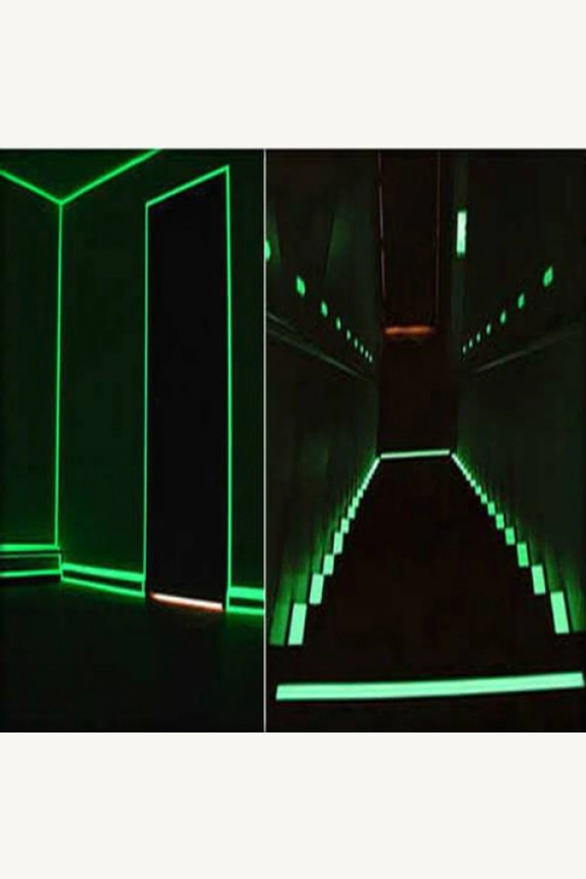 4 Metre Fosforlu Güvenlik Şeridi Bant