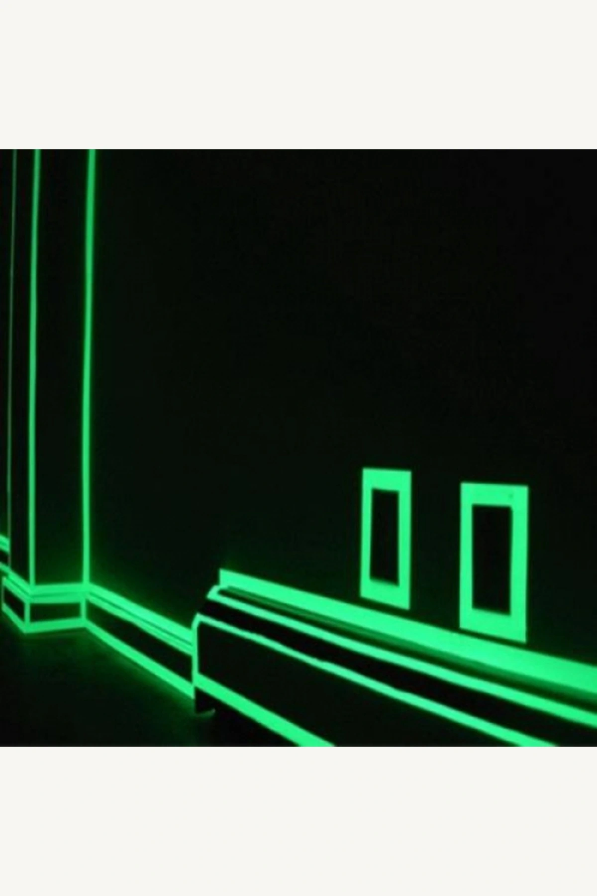 4 Metre Fosforlu Güvenlik Şeridi Bant