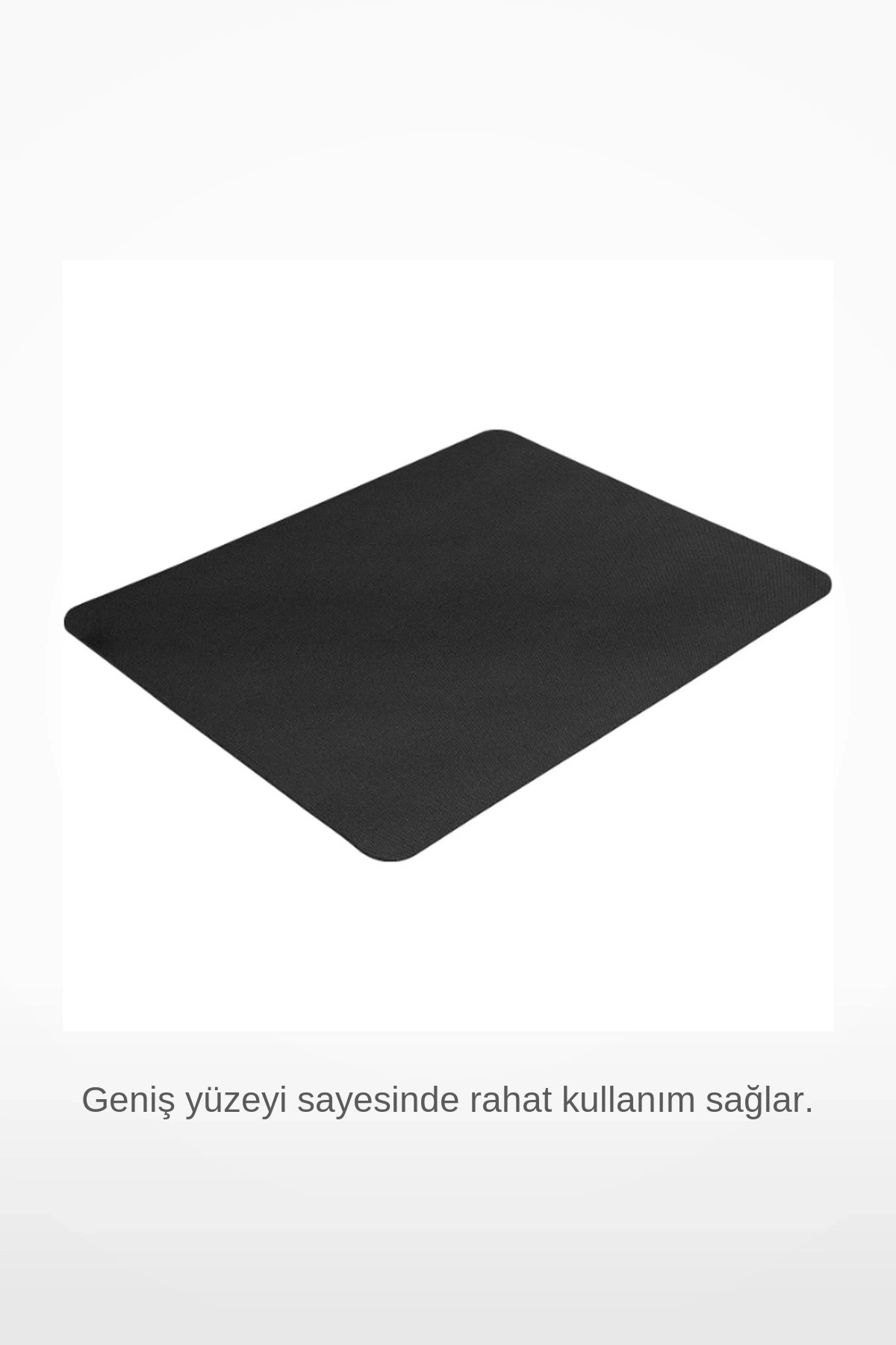 40x30 cm Geniş Boyut Kaymaz Tabanlı Yüksek Hassasiyetli Siyah Gaming Oyuncu Mouse Pad