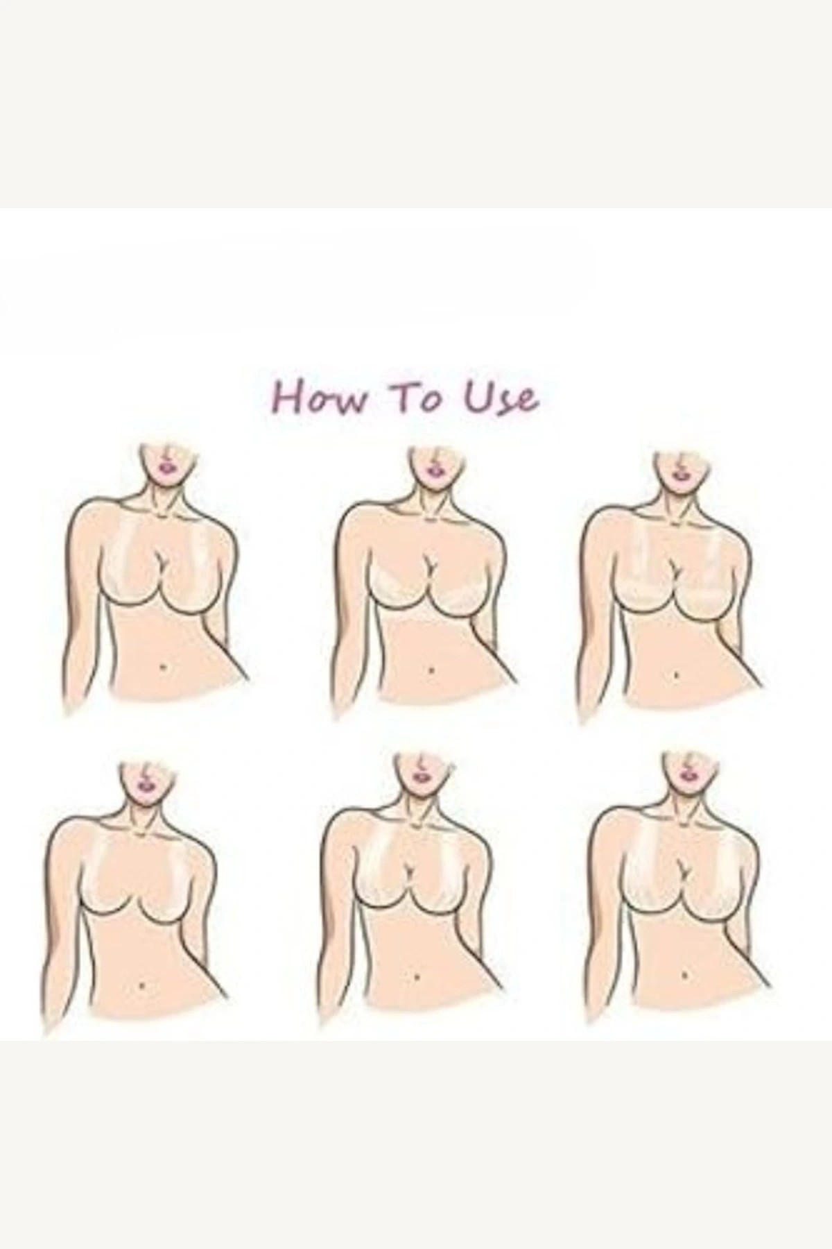 5 Metre Görünmez Push Up Göğüs Dikleştirici Bant